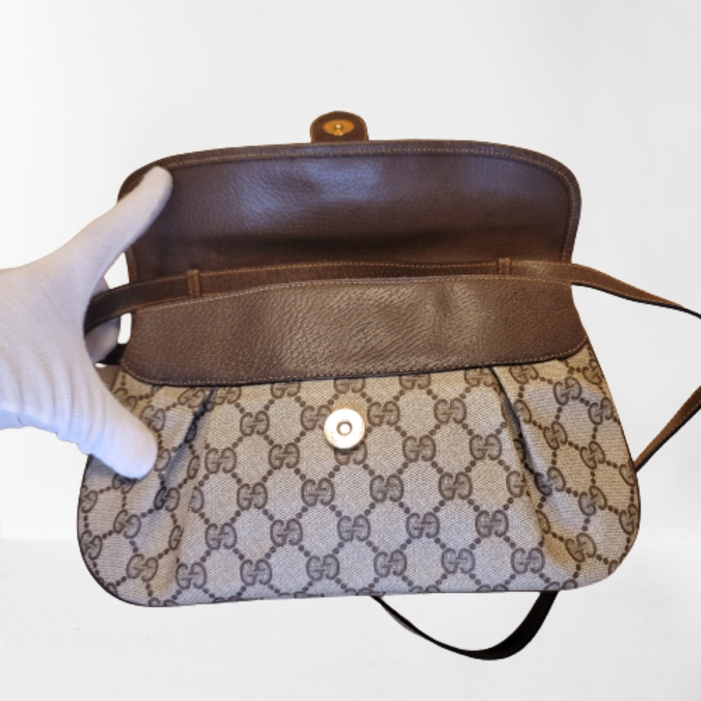 💖VINTAGE GUCCI SUPREME GG OPHIDIA,  SHOULDER BAG W/REMOVEABLE STRAP FOR C… - Picture 12 of 17